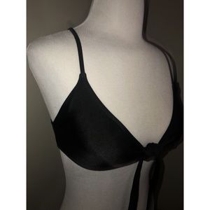 Black bathing suit top